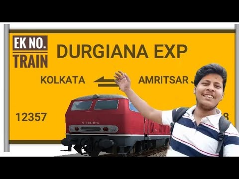 Durgiana express|Train no. 12357|Train from kolkata to amritsar ...