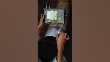 Ultrasonic testing|| Ultrasonic testing for Gas pipeline|| Ultrasonic testing kaise kare #shorts