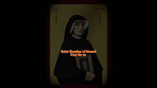 Saint Faustina pray for us #dailysaints #jesus #saintfaustina #ytshorts#