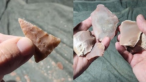 1941 - Part 1/5 - Flakes from the "Easy Peasy" Video #flintknapping