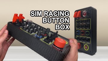 3D PRINTED SIM RACING BUTTON BOX FOR DIY ENTHUSIASTS 🙌