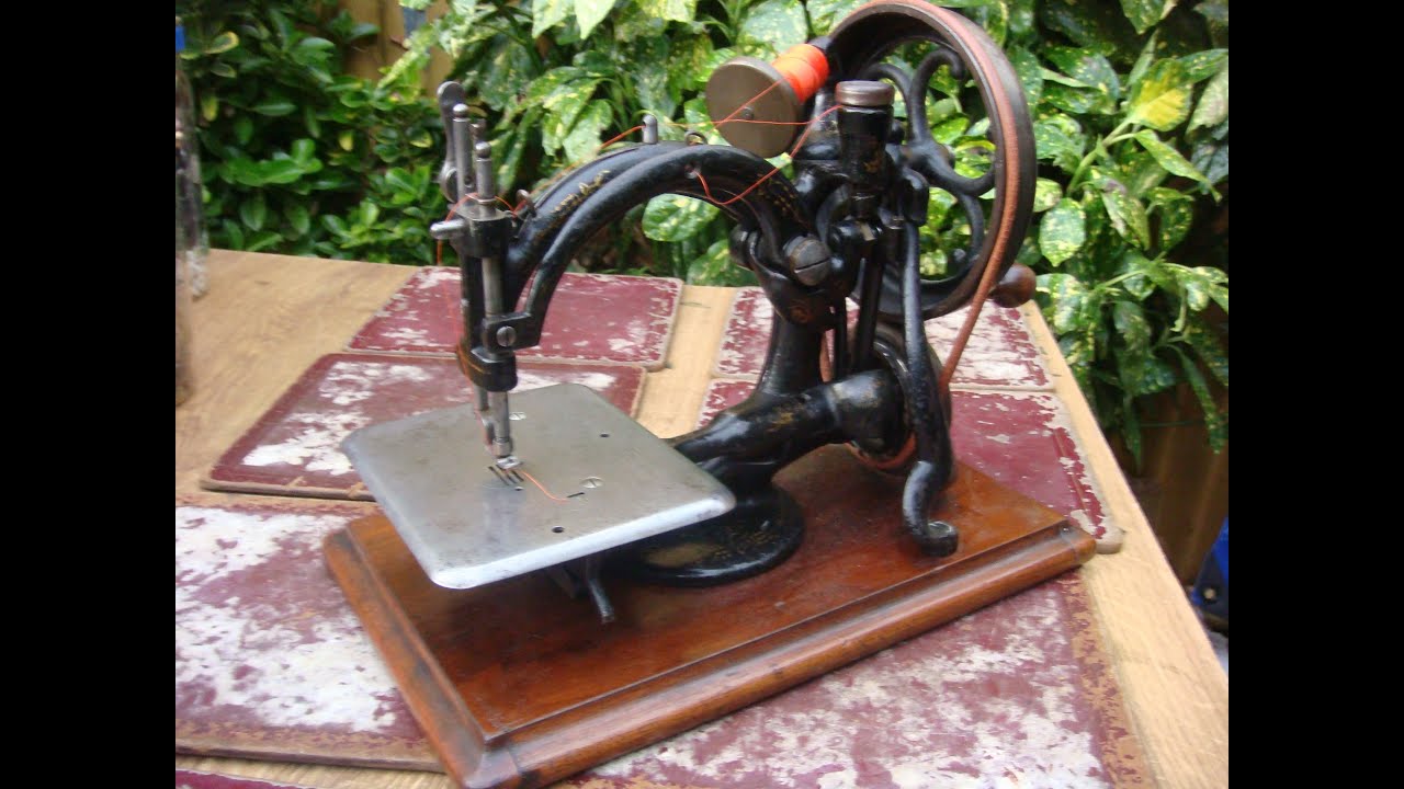Old Vintage Antique Gibson Sewing Machine Similar Wilcox Willcox ...