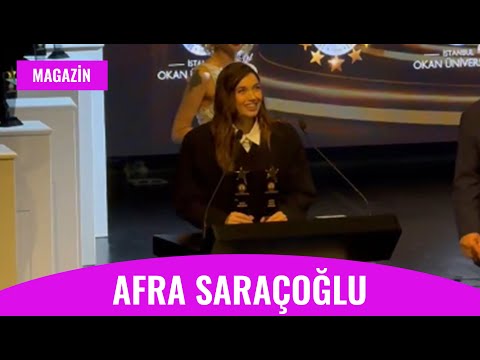 Afra Saraçoğlu'na 3 Ödül! Yalı Çapkını'nın Seyran'ı...