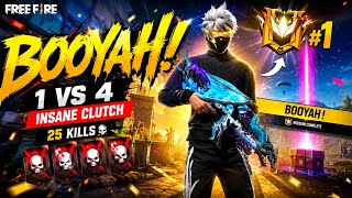 🔥 “ONLY RED NUMBER HEADSHOT 🔥 FREE FIRE GAMEPLAY Only Booyah #freefire #freefiremax #ff #fflive 