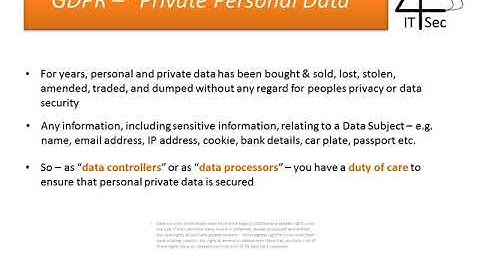 GDPR in under 10 minutes