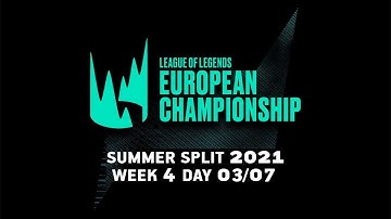 LEC Summer Split 2021 | Week 4 | Day 2 | WHAT