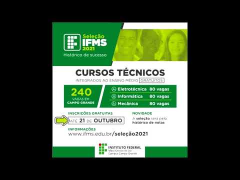 Seleção IFMS 2021