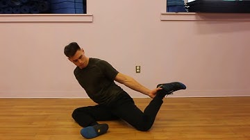 90/90 Hip Internal Rotation Passive Range Hold