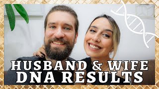 DNA ANCESTRY RESULTS  HUSBAND & WIFE | Where Are We REALLY From?