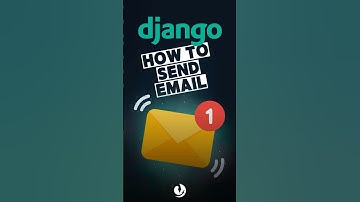 🚀 How to send E-MAILs in Django — FAST & SIMPLE #pythonanddjangofullstackwebdeveloper