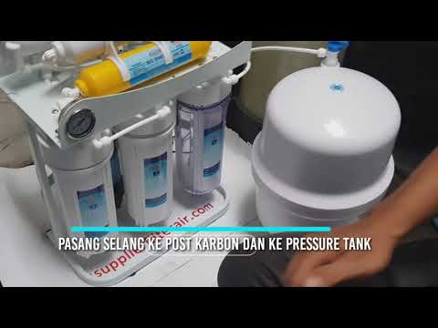 Video: Penapis osmosis terbalik DIY: pemasangan, pemasangan, operasi