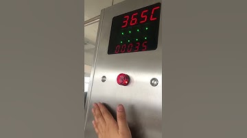 Infrared Thermometer Tower - Sensor @Disinfection.Kovido