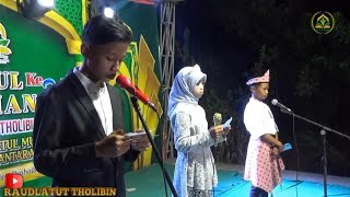 Opening kreasi pentas seni dengan 3 bahasa. madura, inggris, arab