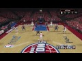 NBA 2K15 PS4 Detroit Pistons Vs Atlanta Hawks Eastern Conference Finals Game 1 Season 2020 2021 