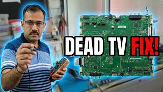 Fix Dead LED TV: N.H352.818 Motherboard No Indicator Problem Solution LIVE