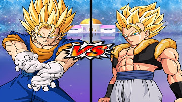 【TAS】Super Vegito VS Super Gogeta (Enhanced Red Potara) | DBZ: Budokai Tenkaichi 3