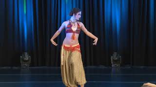 Red Orchid By Veronica Lynn At Austin Belly Dance Convention 2019
