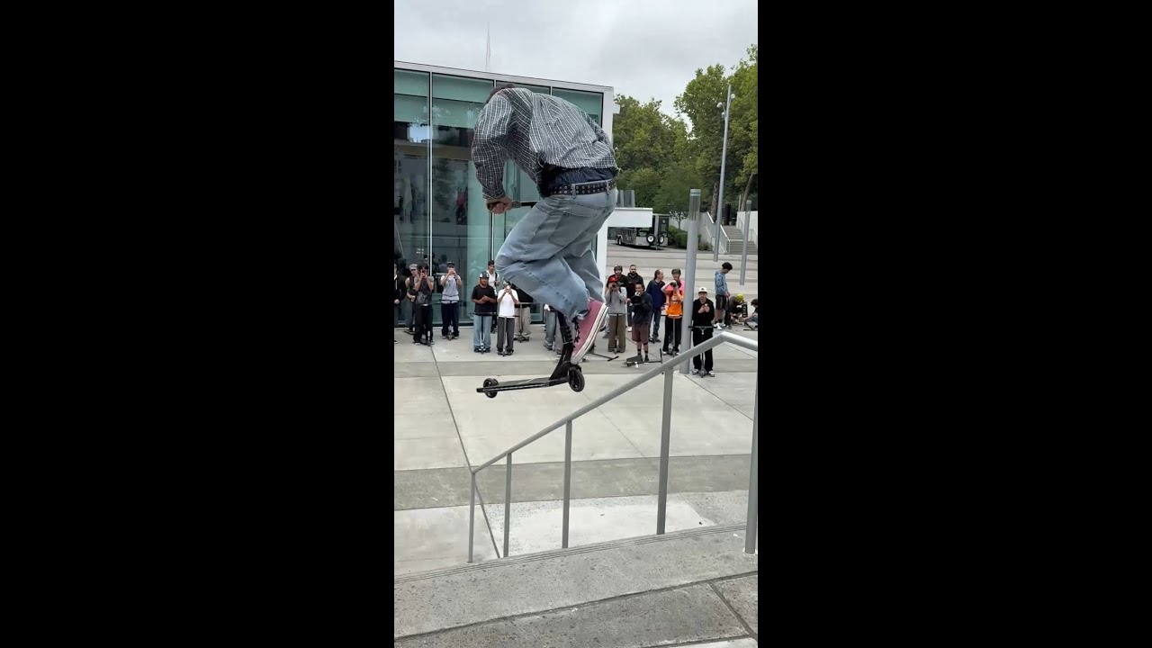 Kai Martin throwing down at the Seattle jam 