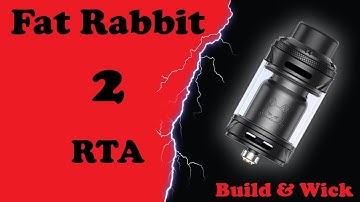 Fat Rabbit 2 RTA - Building and wicking @OfficialHellvape
