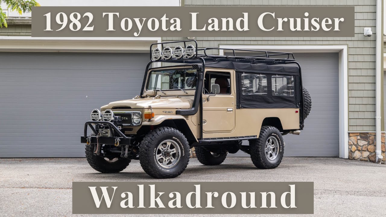 Walkaround : V8-Swapped 1982 Toyota Land Cruiser FJ45 Troopy