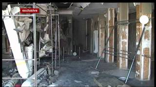 Euronews inside Gaddafi's Tripoli base