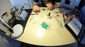 Soldering timelapse