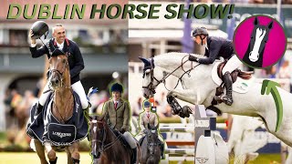 DUBLIN HORSE SHOW 2023 | Vlog | Puissance | Tack Haul + more