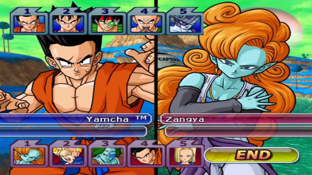 CHARACTERS WITH SCARS VS ATTRACTIVE CHARACTERS (COM VS COM) - Dragon Ball Z Budokai Tenkaichi 3
