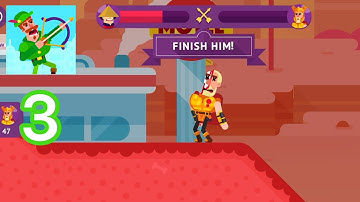 Bowmasters - Gameplay Walkthrough Part 3 (iOS, Android)