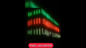 Pixel led Center Pixel led Decoration & Perelal Building connection #Shorts