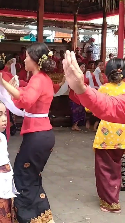 Ngegol tari rejang jeg madukan taman sari tapi syukur dapat ngayah asyik🙏