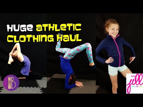 ATHLETIC CLOTHING FOR GYMNASTICS!? | Jill Yoga | Bethany G