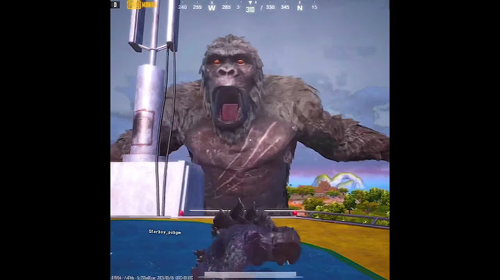 EP69: Kong Bows Down to Godzilla King of the Monsters 👑🦖 - PUBG Mobile