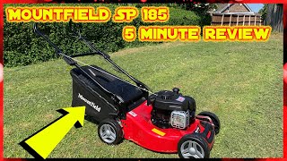 Mountfield SP 185 Petrol Lawnmower 5 Minute Review