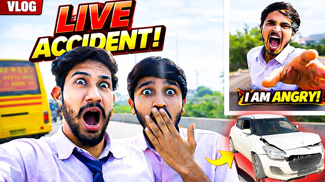 Accident Ho Gaya LIVE 😱| Almost Dead! #vlog #accident