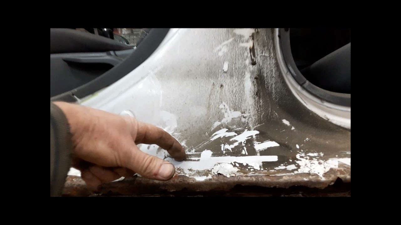 Dodge Caliber Collision and Rust Repair part7 YouTube