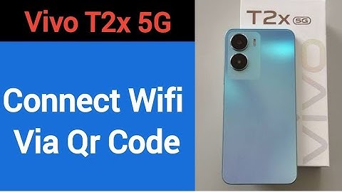 How to connect WiFi via QR code Vivo T2x 5G, Bina password ke Wi Fi connect kaise karen