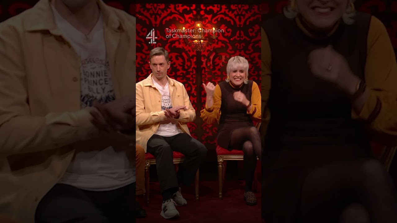 Andy Zaltzman thinks tampons are a myth, pass it on #Taskmaster