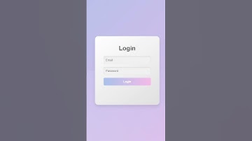 Background Color Change login form Using HTML CSS |#loginform #frontend #webdevelopment #signup