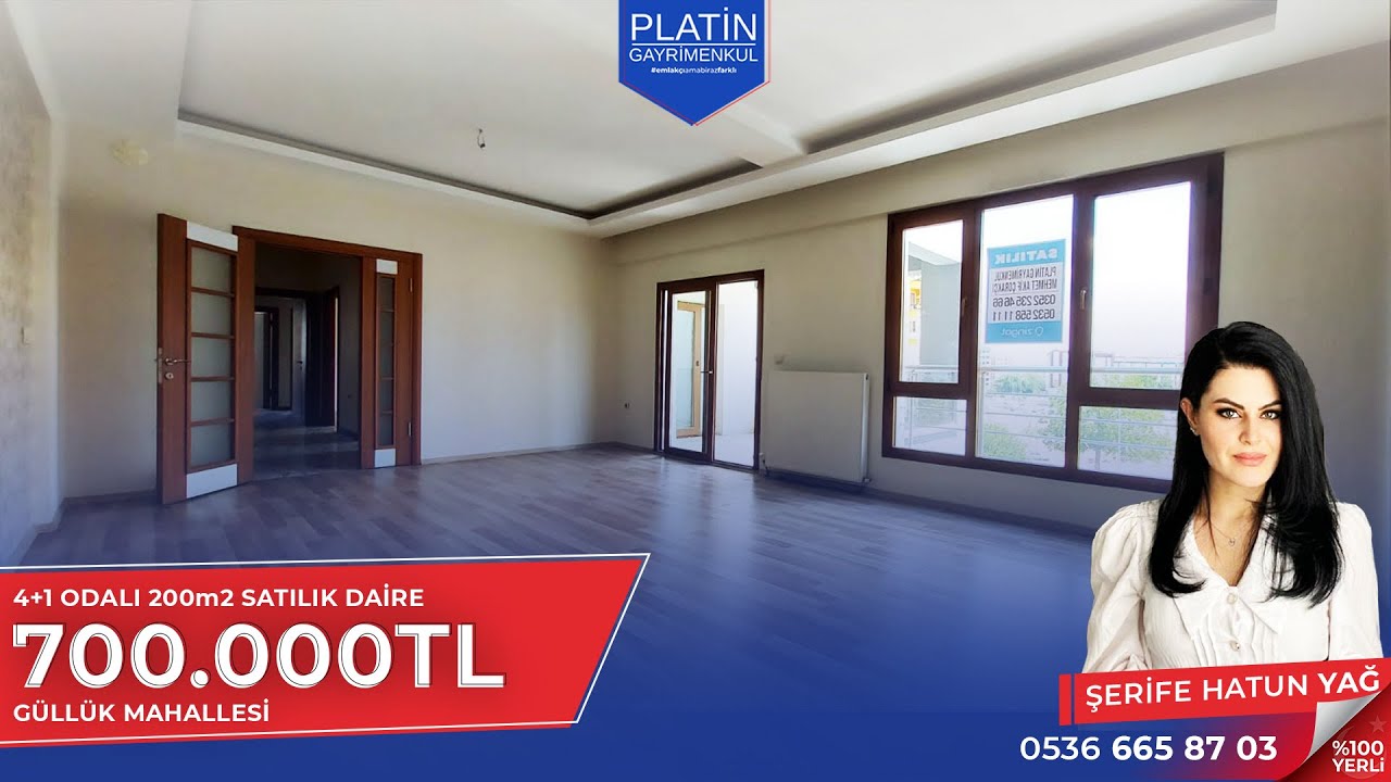 platin tv satildi kayseri gulluk mahallesinde 4 1 200m2 satilik daire youtube