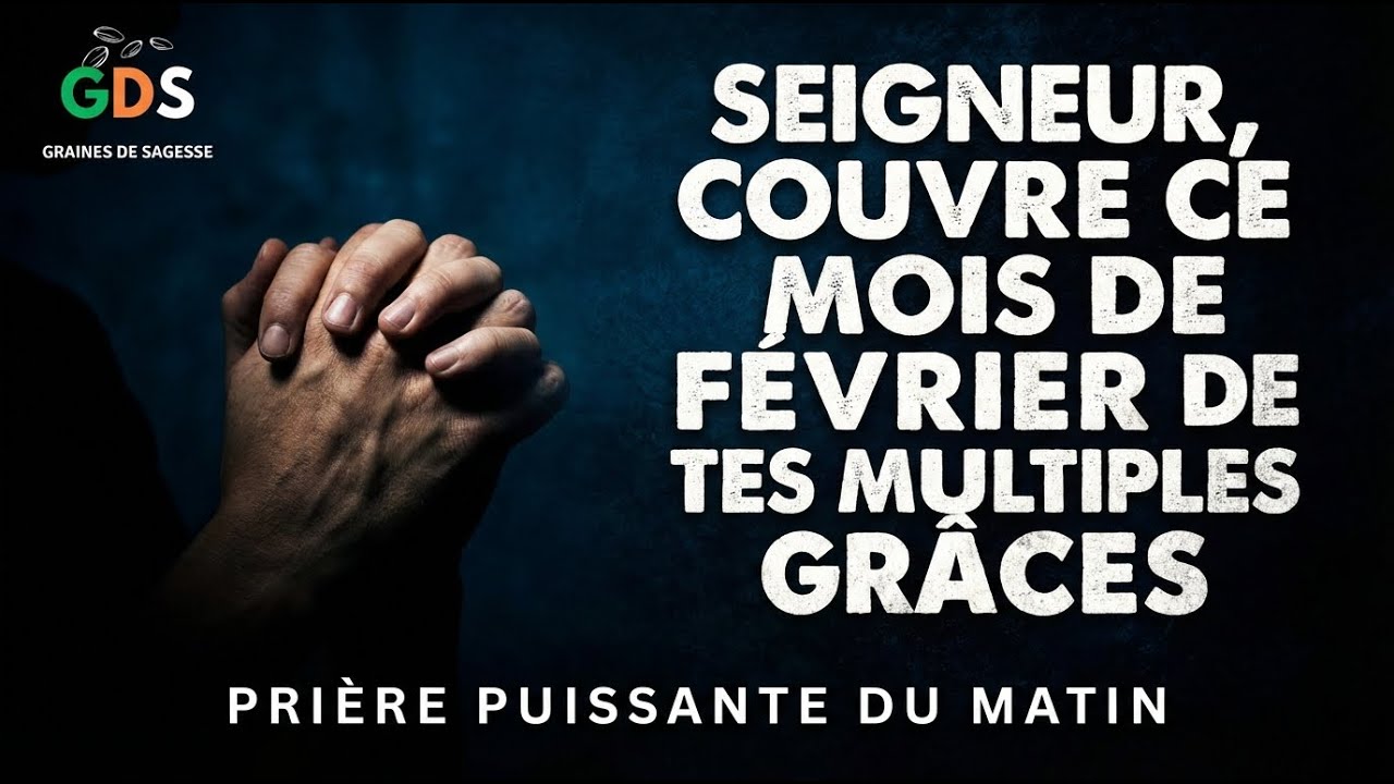Seigneur, Couvre Ce Mois de Février de Tes Multiples Grâces Prière Puissante du Matin