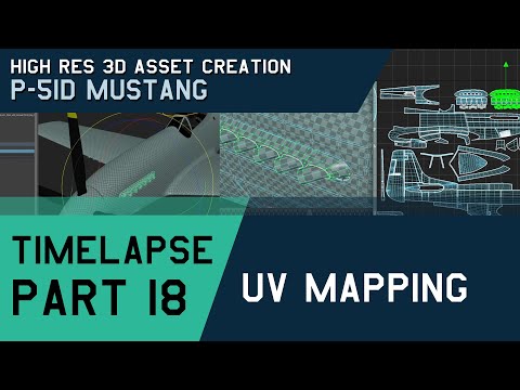 P-51D Modelling Timelapse