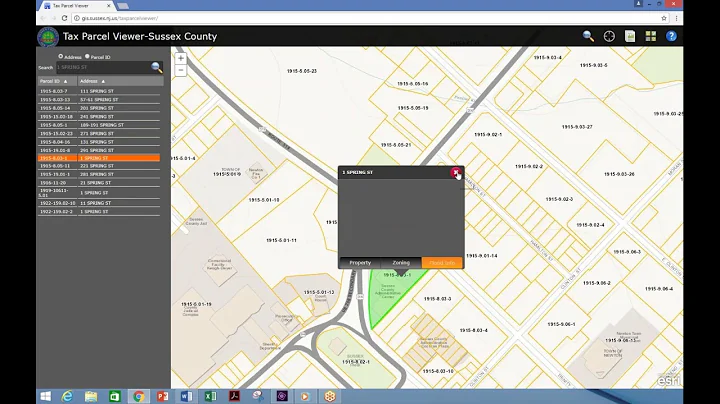 Tax Parcel Viewer Tutorial