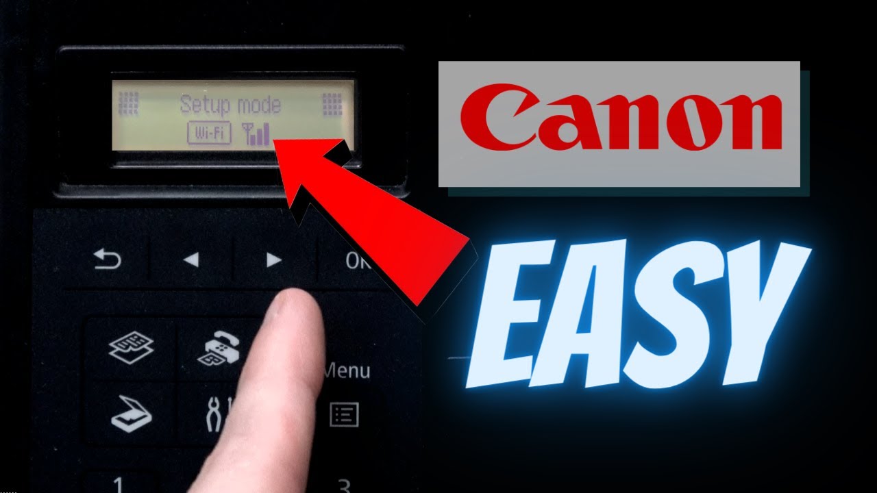 New Update Canon Printer Wireless Setup How to connect to a Wi-Fi Network Router w/ 3 Methods (easy or painful)