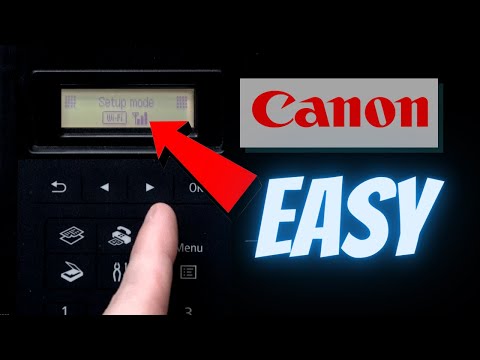 Canon Printer Wireless Setup How to connect to a Wi-Fi Network Router w/ 3 Methods (easy or painful)