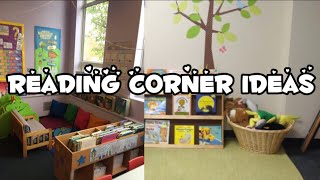 Reading corner ideas for kindergarten #classroomdecorationideas #readingcorner