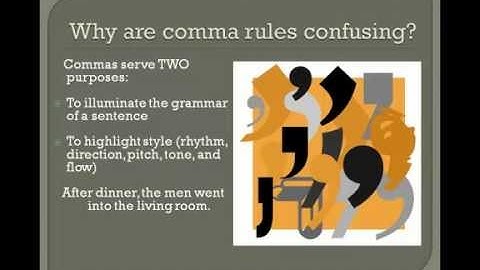Comma Usage