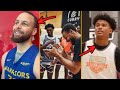 Steph Curry Speaks On Jalen Green &amp; Amen Thompson After Warriors Practice!