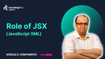 2.3. JSX - React Tutorial for Beginners | KnowledgeHut