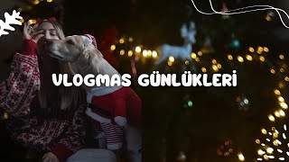 VLOGMAS GÜNLÜKLERİ ⎹ YILIN EN İYİ AĞACI BİZDE |  ALMANYA'da İLK DEFA KUAFÖRE GİTTİK